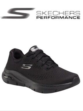 Skechers  Arch Fit Big Appeal Black Trainers